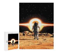 Puzzle 500 PCS pour Adolescents Astronaut on The Mars Puzzle Adulte Jeu Manuel Décoration Intérieure Cadeaux Uniques pour Anniversaire Et Noël 500 PCS