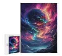 Puzzle 500 PCS pour Adolescents Cosmic Cloudscape Puzzle pour Adultes, Jouet, Décoration Murale, Améliore La Mémoire, Aide À Exercer Le Cerveau 500 PCS