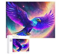 Puzzle 500 PCS pour Adolescents Cosmic Eagle Fantasy Artwork Puzzle pour Adultes, Jouet, Décoration Murale, Améliore La Mémoire, Aide À Exercer Le Cerveau 500 PCS
