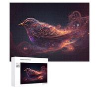 Puzzle 500 PCS pour Adolescents Cosmic Feathered Whirlwind Puzzle pour Adultes Jeu De Réflexion, Analyse Et Logique, Idéal comme Cadeau 500 PCS