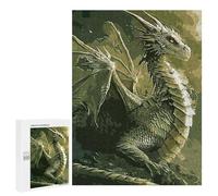 Puzzle 500 PCS pour Adolescents Dragon Mystic Puzzle pour Adultes Jouets Anti-Stress Difficile Idéal comme Cadeau 500 PCS