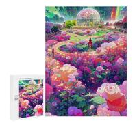 Puzzle 500 PCS pour Adolescents Enchanted Rose Garden Puzzle pour Adultes, Jouet, Décoration Murale, Améliore La Mémoire, Aide À Exercer Le Cerveau 500 PCS