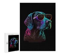 Puzzle 500 PCS pour Adolescents German Shorthaired Pointer Puzzle Adulte Jeux Familiaux Cadeau d'anniversaire Cadeaux d'anniversaire Uniques 500 PCS