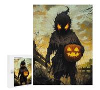 Puzzle 500 PCS pour Adolescents Halloween Posters Puzzle Adulte Jeu Manuel Décoration Intérieure Cadeaux Uniques pour Anniversaire Et Noël 500 PCS