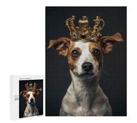 Puzzle 500 PCS pour Adolescents Little Dog King Puzzle Jeux De Famille Assemblage De Motifs Cadeaux Uniques pour Anniversaire Et Noël 500 PCS