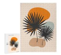 Puzzle 500 PCS pour Adolescents Minimalist Floral A45 Jeux De Puzzle Relaxants, Défi Difficile, Cadeaux Uniques pour Anniversaire Et Noël 500 PCS