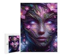 Puzzle 500 PCS pour Adolescents Nature Spirit Portrait Puzzles pour Adultes Jeu Familial Décoration Intérieure pour Anniversaire, Noël 500 PCS