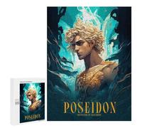 Puzzle 500 PCS pour Adolescents Poseidon Puzzle Adulte Jeu Manuel Décoration Intérieure Cadeaux Uniques pour Anniversaire Et Noël 500 PCS