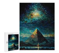 Puzzle 500 PCS pour Adolescents Pyramid Painting Puzzle pour Adultes Jouets Anti-Stress Difficile Idéal comme Cadeau 500 PCS