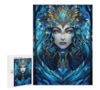 Puzzle 500 PCS pour Adolescents The Ice Queen Puzzles pour Adultes Jeux De Détente Décoration Intérieure Cadeaux Uniques pour Anniversaire Et Noël 500 PCS