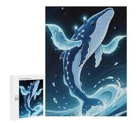 Puzzle 500 PCS pour Adolescents Whale Constellations Lighthouses Jeux De Puzzle Relaxants, Défi Difficile, Cadeaux Uniques pour Anniversaire Et Noël 500 PCS