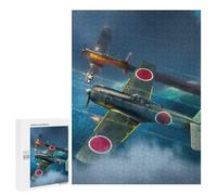 Puzzle 500 PCS pour Adolescents World War 2 Nakajima Ki-84 Jeux De Puzzle Relaxants, Défi Difficile, Cadeaux Uniques pour Anniversaire Et Noël 500 PCS