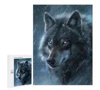 Puzzle 500 PCS pour Adultes Fantasy Wolf Snow Magic Puzzle pour Adultes Jeux Amusants Analyse Et Logique Cadeaux d'anniversaire Et Cadeaux Uniques 500 PCS