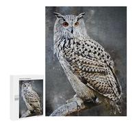 Puzzle 500 PCS pour Adultes Owl Watercolor New Puzzle Casse-tête Jeu De Réflexion Difficile Offrez-Le en Cadeau À Toute La Famille 500 PCS