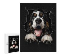Puzzle 500 PCS pour Adultes Saint Bernard Puzzle pour Adultes Jeu Manuel Décoration Murale Aide À Stimuler Le Cerveau 500 PCS
