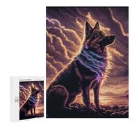 Puzzle 500 PCS pour Adultes Thundering Canine Majesty -13 Puzzle pour Adultes Jeux Amusants Analyse Et Logique Cadeaux d'anniversaire Et Cadeaux Uniques 500 PCS