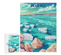 Puzzle 500 PCS Serene Dead Sea Puzzles pour Adultes Jouets Anti-Stress Vacances À La Maison Tuer Le Temps Faire Travailler Le Cerveau 500 PCS