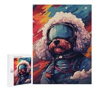 Puzzle 500 PCS Space Poodle Adventure -11 Puzzles pour Adolescents - Anti-Stress - Défi Éducatif - Idée Cadeau Et Anniversaire Unique 500 PCS