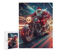 Puzzle 500 PCS Speedy Santa Style Puzzles pour Adultes, Jouet, Décoration Murale, Motif À Assembler, Idéal comme Cadeau pour Toute La Famille 500 PCS