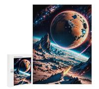 Puzzle 500 PCS The Red Planet Puzzles pour Adultes, Jouet, Décoration Murale, Cadeau d'anniversaire, Idéal pour Toute La Famille 500 PCS