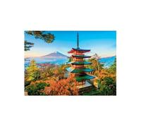 Sentosphère - Puzzle 500 pièces XL - Puzzle Adultes - Paysage - Mont Fuji - Impression en 7 Couleurs - Toucher Soyeux - Qualité Premium - Boite compacte - Made in France