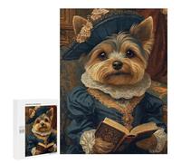 Puzzle 500 PCS Yorkshire Terrier in Royal Attire Yorkshire Terrier Renaissance Puzzles pour Adultes, Jouet, Décoration Murale, Cadeau d'anniversaire, Idéal pour Toute La Famille 500 PCS