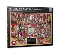 Puzzle 500 pi ces de la NFL des San Francisco 49ers de Barnyard Fans de YouTheFan