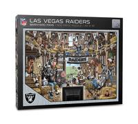 Puzzle 500 pi ces NFL Las Vegas Raiders Barnyard Fans de YouTheFan