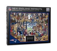 Puzzle 500 pi ces NFL New England Patriots Barnyard Fans de YouTheFan