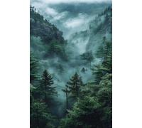 Puzzle 500 Pieces Adulte Brume Forestière 52x38 cm éducatif Challenge Classique Puzzles pour Famille Amis