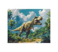 Puzzle 500 Pièces Adultes Animaux Dinosaures Puzzle Difficile et Stimulant Jeux éducatif Puzzles Classiques Puzzles 500 Pièces Adultes Cadeau Stimulant 52 x 38 cm