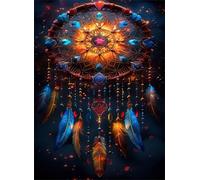 Puzzle 500 Pièces Adultes Plume Bleue 52 x 38 cm, Jeux éducatif, Divertissement Créatif, Puzzle Classique, Jeu Difficile Puzzles 500 Pièces