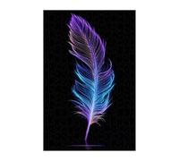 Puzzle 500 Pieces Adultes Plume, Défis Amusants Détente Créativité Puzzle Impossible, Puzzles pour Adultes 500 Pièces 52 x 38 cm