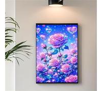 Puzzle 500 Pieces Adultes Roses de rêve, 52x38cm Jigsaw Puzzles Classiques, Puzzle Adulte 500 pièces Jardin, Jeu Éducatif et Défi de Concentration, Idée Cadeau Anniversaire