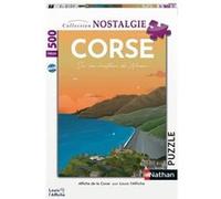 Puzzle N Nathan Puzzle 500 P - Affiche De La Corse / Louis L'affiche