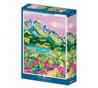 Puzzle 500 pièces Alize Pieces & Peace Lever de soleil sur les Alpes