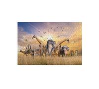 Puzzle 500 Pièces Animaux Des Prairies Pour Enfants Adultes Jouet Multicolore W15