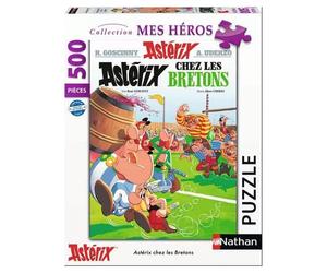 Puzzle 500 pièces Asterix chez les Bretons - Un voyage ludique