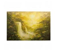 Puzzle 500 Pieces Automne Puzzle Rétro 500 Pièces Grand Adultes Difficile Jigsaw en Bois avec Boîte Cadeau, Challenge Impossible Créatif Jeu pour Adulte, Decoration Maison, Cadeau Femme 52x38cm D-258