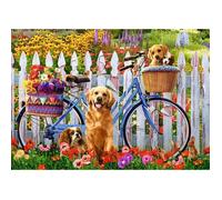 Puzzle 500 pièces : Aventure des chiots