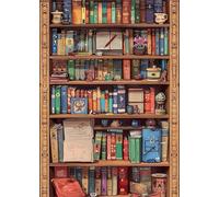 Puzzle 500 Pieces Bibliothèque, Jouet Educatif, Jouets de Jeu Stimulants, Puzzle Impossible, Puzzles Adulte 500 Pièces 52x38 cm