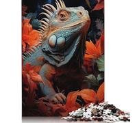 Puzzle 500 pièces Caniche Astronaute Rouge pour Adultes Puzzles pour Adultes Jeu Éducatif Défi Jouet 500 pièces (52x38cm)