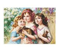 Puzzle 500 pièces Castorland - Les Trois Grâces multicolore G