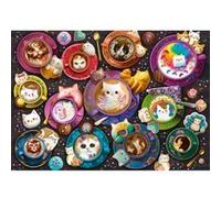 Schmidt-Spiele Puzzle 59707 Chaton à la Latte Art 500 pièces Multicolore