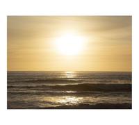 Puzzle 500 Pièces, Classique Puzzle Jouet en Bois-Mer,Vagues,Coucher de Soleil,Horizon,Nature 52x38cm