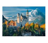 Puzzle 500 pièces - CLEMENTONI - Château de Neuschwantein - Architecture et monument - Coloris Unique
