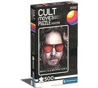 Clementoni El Gran Lebowski Italy Movies The Big Lebowsky 500 pièces, fabriqué en Italie, Film culte, Puzzle Adulte, 35113, Multicolore, Medium
