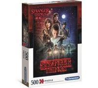Clementoni - 35086 - Puzzle Stranger Things - Fabriqué en Italie - Puzzle Adulte 500 pièces