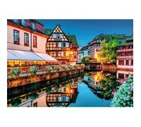 Puzzle 500 pièces - CLEMENTONI - Vieille Ville de Strasbourg - Voyage et cartes