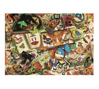Clementoni Coleccion de Mariposas 500pzs Does Not Apply Collection The Butterfly Collector 500 pièces-fabriqué en Italie, Puzzle Adulte, 35125, Multicolore, Medium